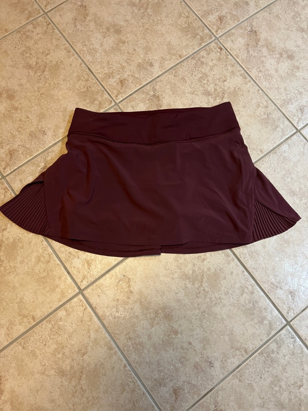 lululemon athletica Mini Skort in Deep Burgundy